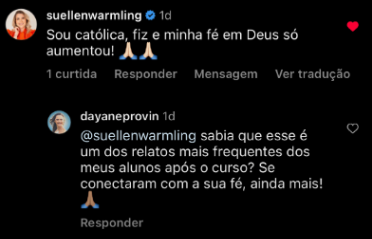 Depoimento de aluna 5